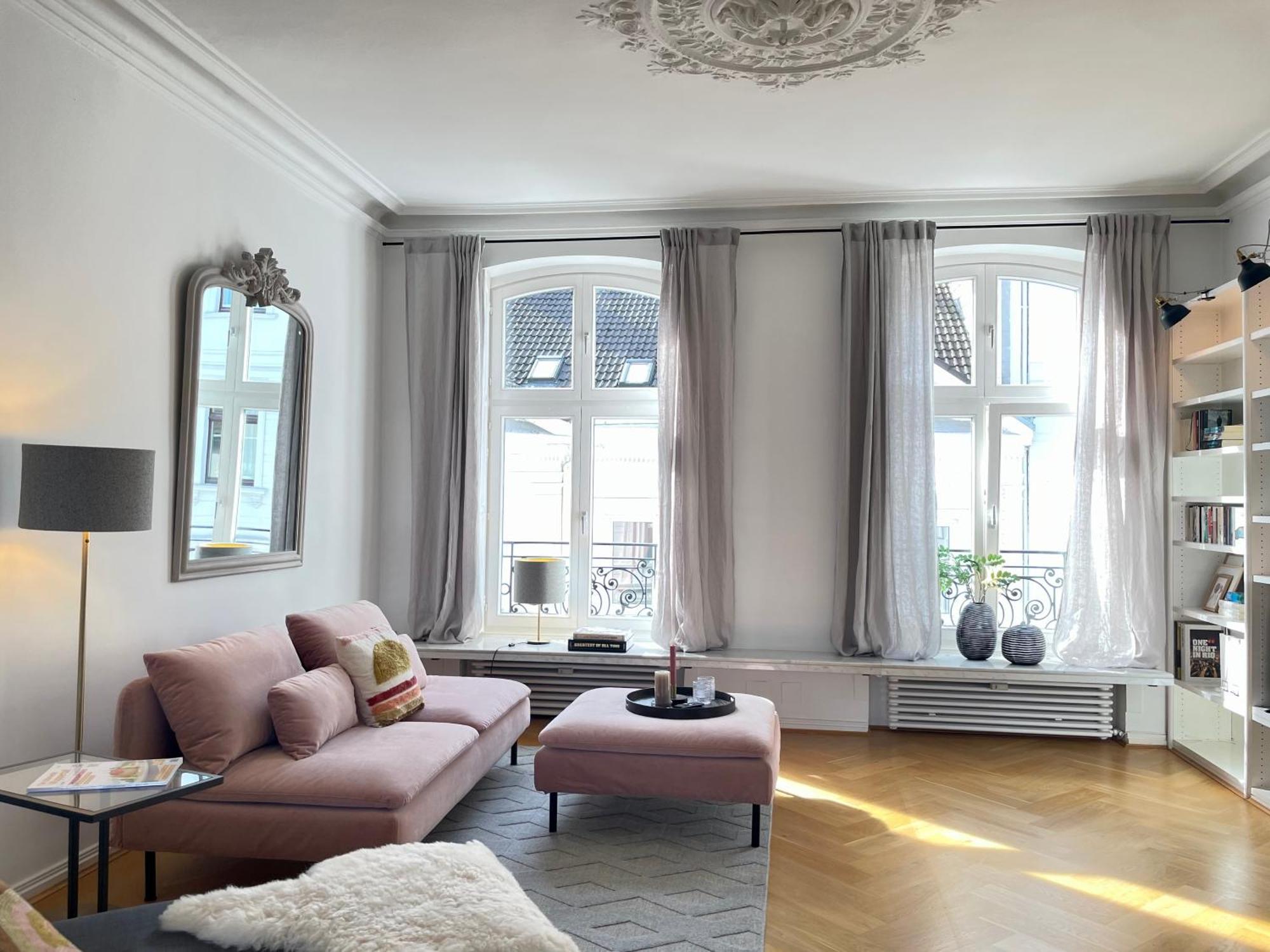 Helle Altbauwohnung Mit Balkon Im Briller Viertel Wuppertal Exterior photo